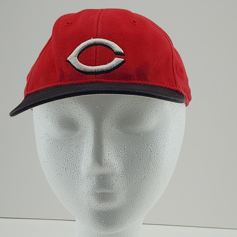Cincinnati Reds Toddler Fitted Hat NE Kids MLB Authentic Collection 98% Cotton